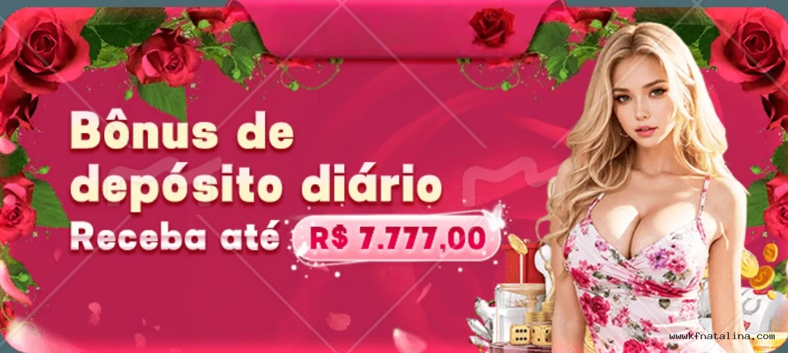 Bônus boas-vindas Kfnatalina R$100